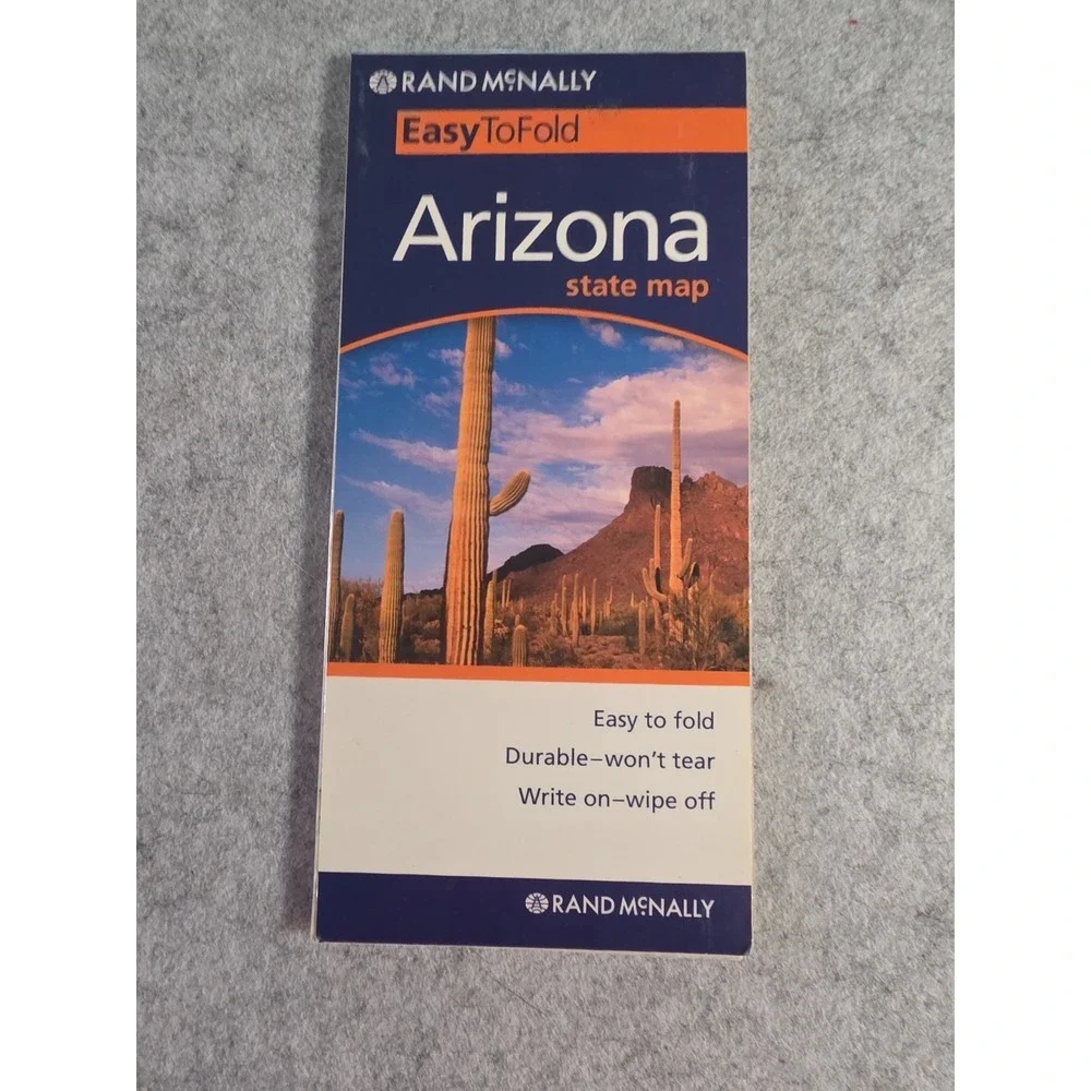 Rand McNally Easy to Fold United States Laminated Map 13 States